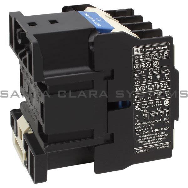 Telemecanique LC1D0910F7 Contactor Product Image