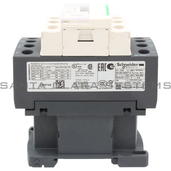 Telemecanique LC1D098B7 Contactor Product Image