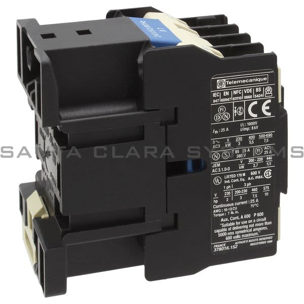 Telemecanique LC1D12004B7 Contactor Product Image