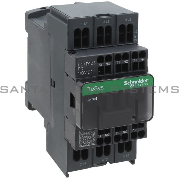 Telemecanique LC1D123FD Contactor Product Image