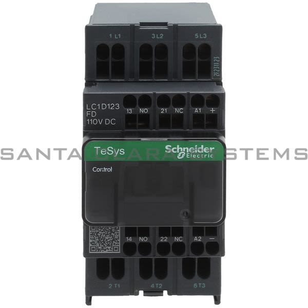 Telemecanique LC1D123FD Contactor Product Image