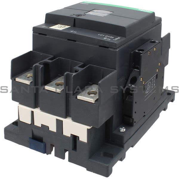 Telemecanique LC1D1506BD TeSys D contactor - 3P(3 NO) - AC-3 - <= 440 V 150 A - 24 V DC standard coil Product Image