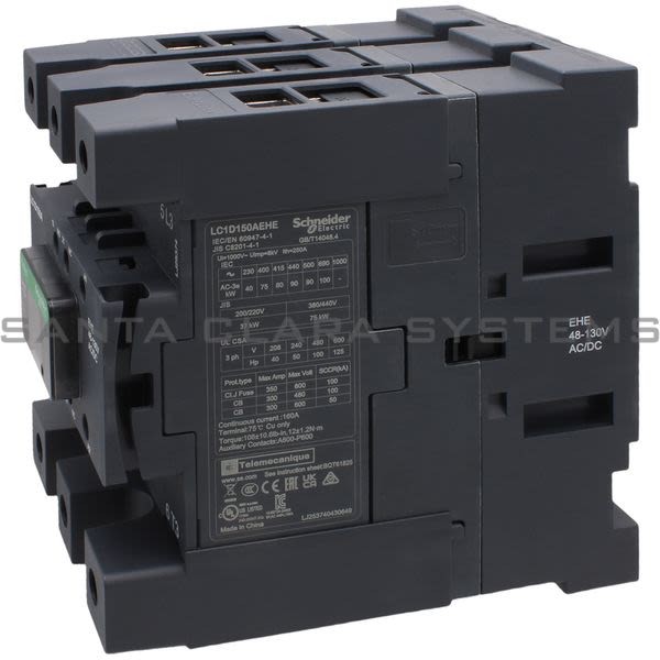 Telemecanique LC1D150AEHE Contactor Product Image