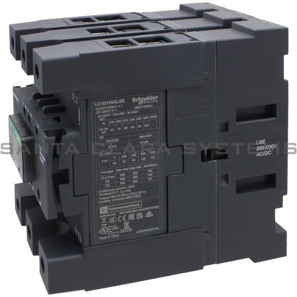 Telemecanique LC1D150ALSE Contactor Product Image