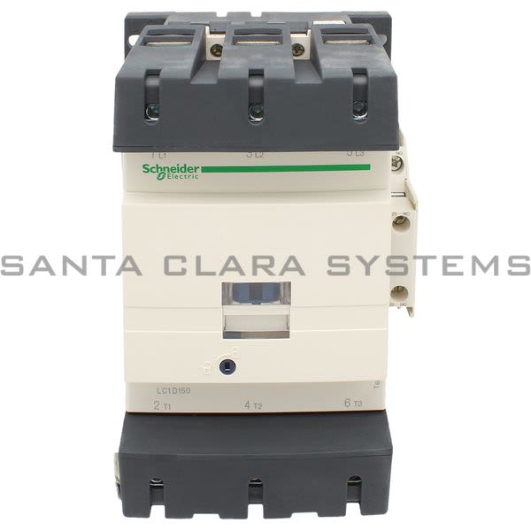 Telemecanique LC1D150M7 TeSys D contactor - 3P(3 NO) - AC-3 - <= 440 V 150 A - 220 V AC 50/60 Hz coil Product Image