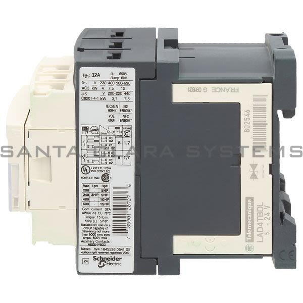 Telemecanique LC1D18BD Contactor Product Image