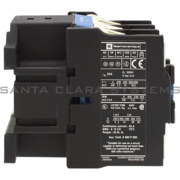 Telemecanique LC1D3210F7 Contactor Product Image