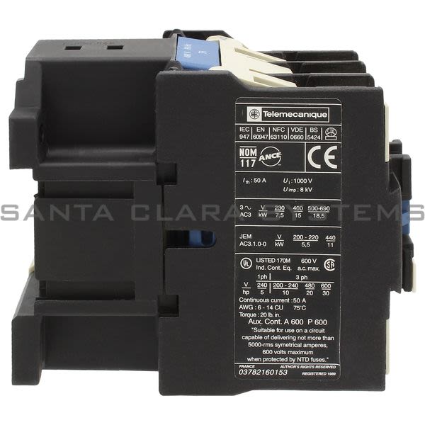 Telemecanique LC1D3210T6 Contactor Product Image