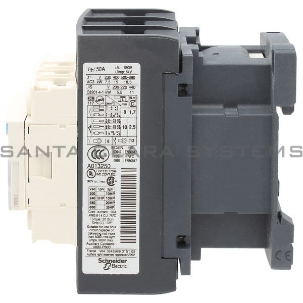 Telemecanique LC1D326B7 Contactor Product Image
