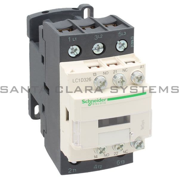 Telemecanique LC1D326G7 TeSys D contactor - 3P(3 NO) - AC-3 - <= 440 V 32 A - 120 V AC coil Product Image