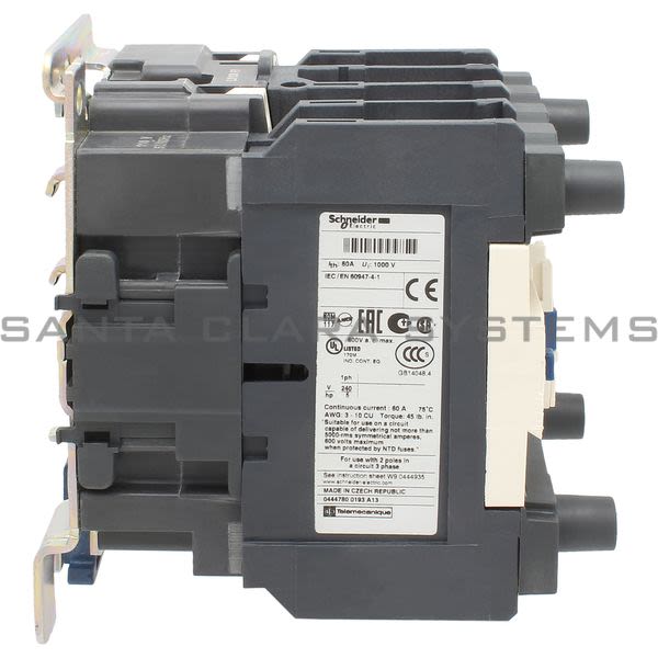 Telemecanique LC1D40008F7 Contactor Product Image