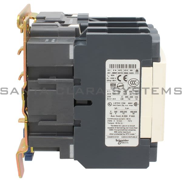 Telemecanique LC1D4011F6 Contactor Product Image