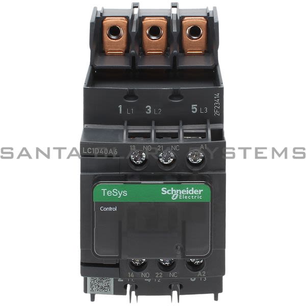 Telemecanique LC1D40A6G7 Contactor Product Image
