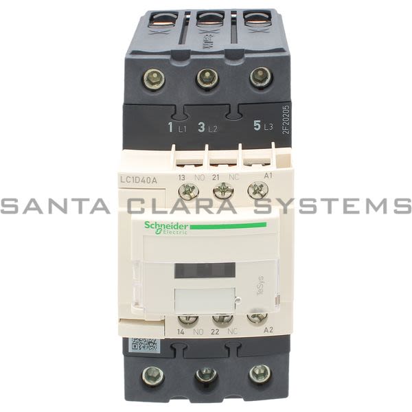 Telemecanique LC1D40AT7 Contactor Product Image