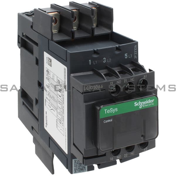 Telemecanique LC1D50A6F7 Contactor Product Image
