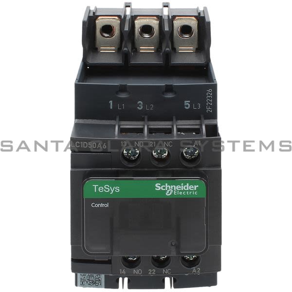 Telemecanique LC1D50A6F7 Contactor Product Image