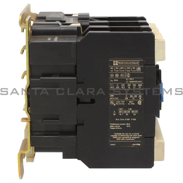 Telemecanique LC1D6511R7 Contactor Product Image