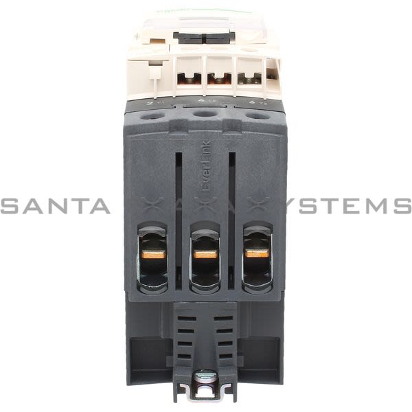 Telemecanique LC1D65ABD TeSys D contactor - 3P(3 NO) - AC-3 - <= 440 V 65 A - 24 V DC standard coil Product Image