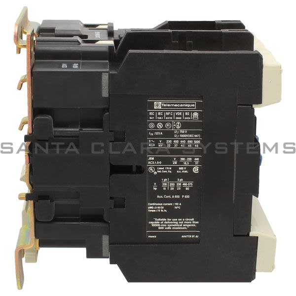 Telemecanique LC1D8011G6 Contactor Product Image