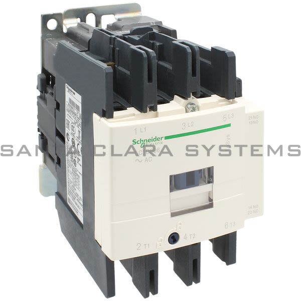 Telemecanique LC1D806G7 TeSys D contactor - 3P(3 NO) - AC-3 - <= 440 V 80 A - 120 V AC 50/60 Hz coil Product Image