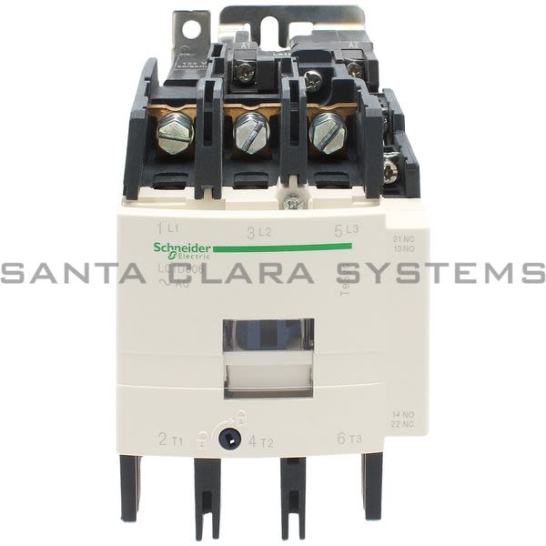 Telemecanique LC1D806G7 TeSys D contactor - 3P(3 NO) - AC-3 - <= 440 V 80 A - 120 V AC 50/60 Hz coil Product Image
