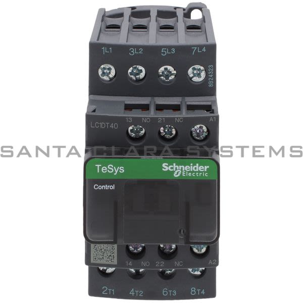 Telemecanique LC1DT40F7 Contactor Product Image