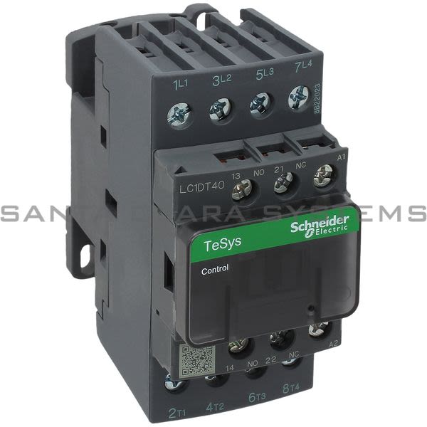 Telemecanique LC1DT40U7 Contactor Product Image