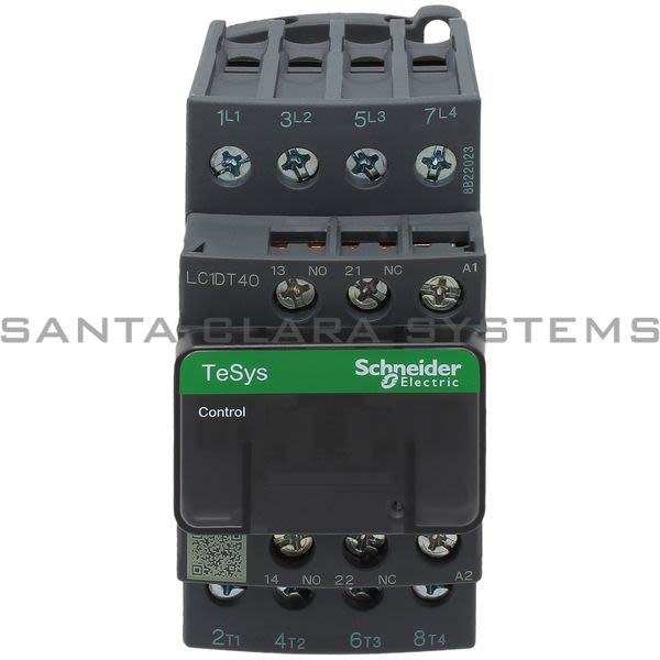 Telemecanique LC1DT40U7 Contactor Product Image