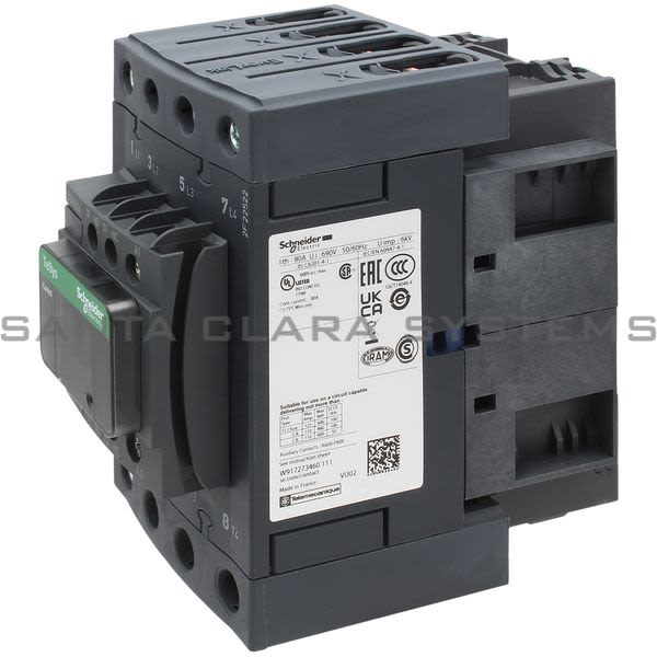 Telemecanique LC1DT80AG7 Contactor Product Image