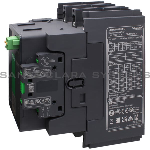 Telemecanique LC1G150EHEN Contactor Product Image