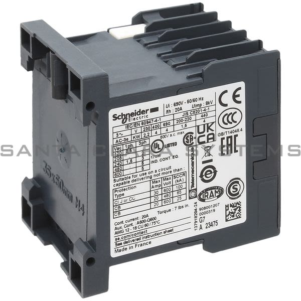 Telemecanique LC1K09008G7 Contactor Product Image
