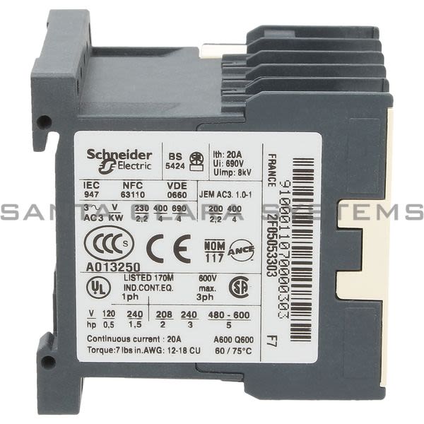 Telemecanique LC1K0910F7 Contactor Product Image