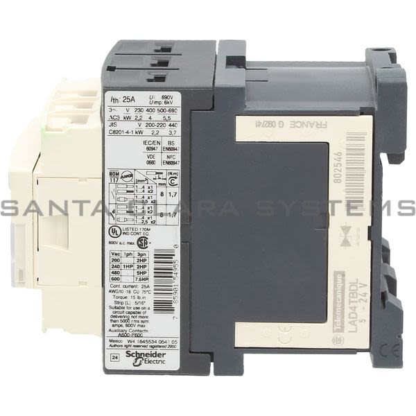 Telemecanique LC1D09BL Contactor Product Image