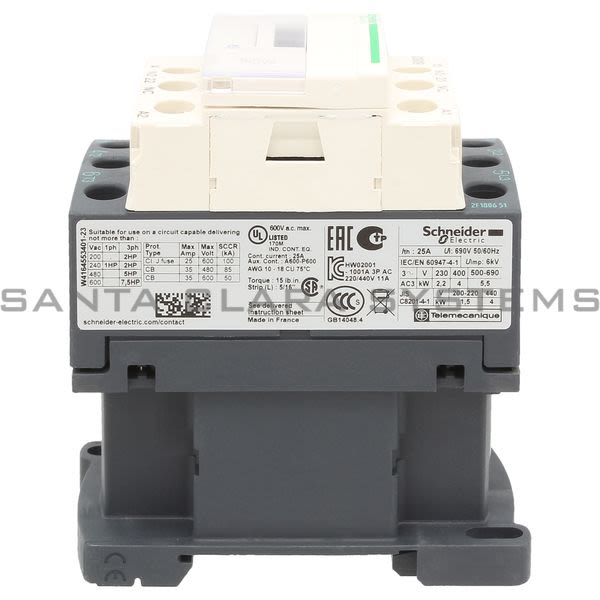 Telemecanique LC1D09F7 Contactor Product Image