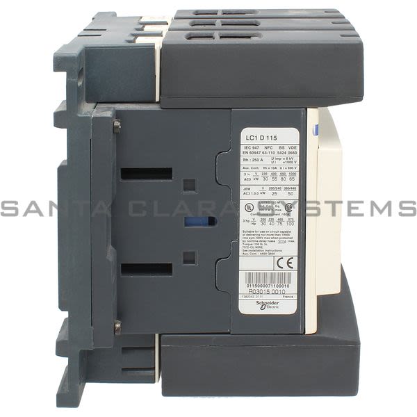 Telemecanique LC1D115G7 Contactor Product Image