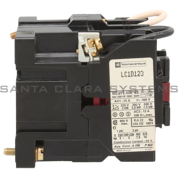 Telemecanique LC1D123F7 Contactor Product Image