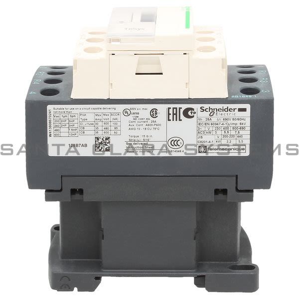 Telemecanique LC1D128B7 Contactor Product Image