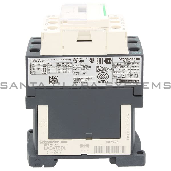 Telemecanique LC1D12BL Contactor Product Image