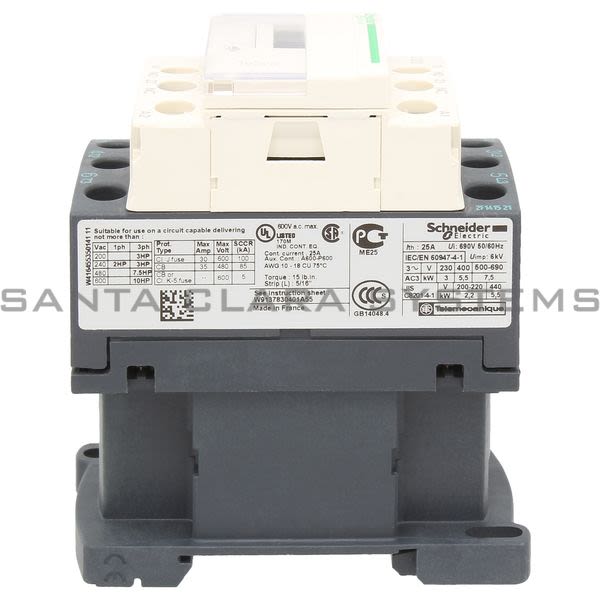 Telemecanique LC1D12Q7 Contactor Product Image