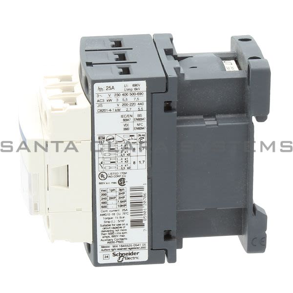 Telemecanique LC1D12U7 Contactor Product Image