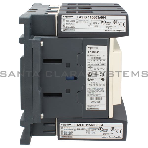 Telemecanique LC1D150B7 Contactor Product Image