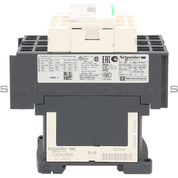 Telemecanique LC1D183BL Contactor Product Image