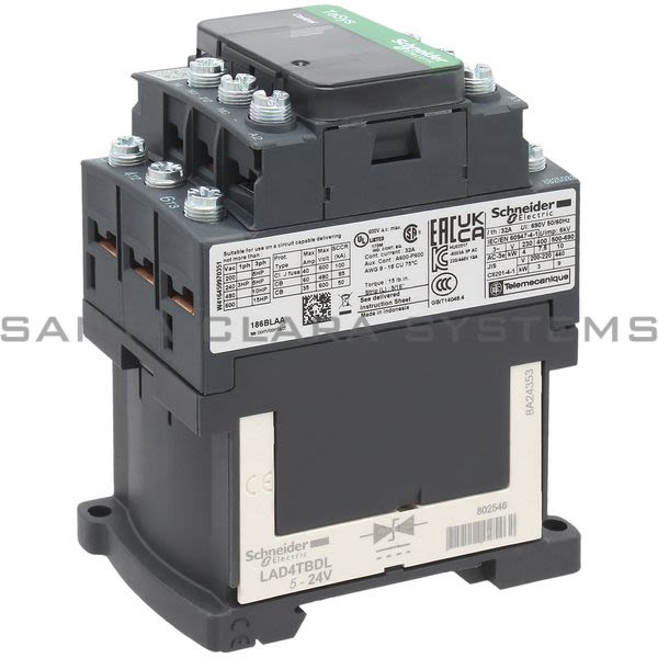 Telemecanique LC1D186BL Contactor Product Image