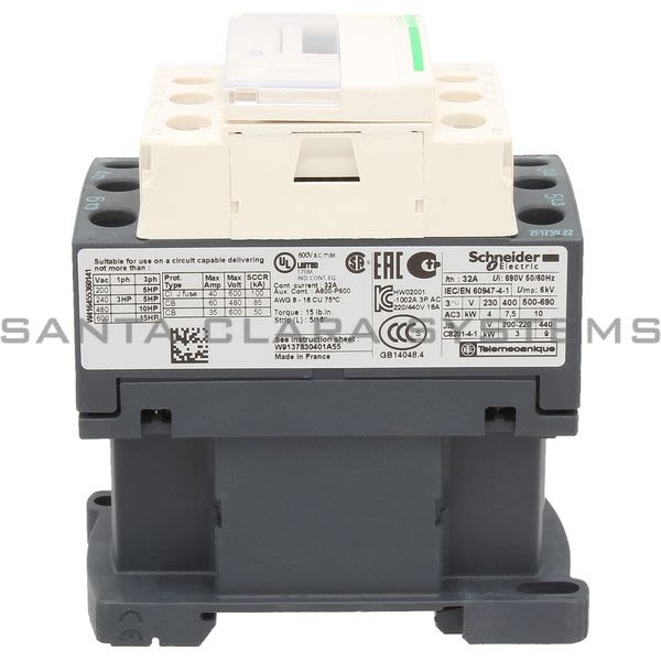 Telemecanique LC1D18U7 Contactor Product Image