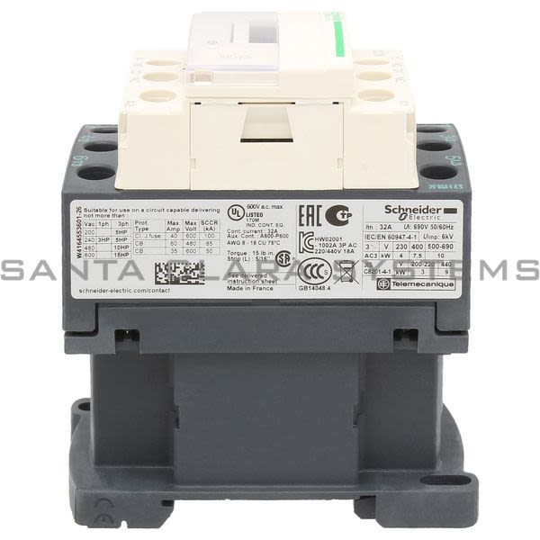 Telemecanique LC1D18X7 Contactor Product Image