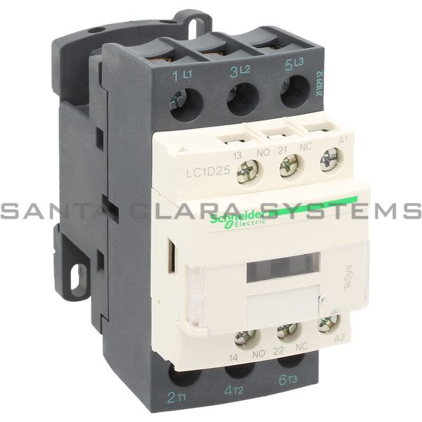 Telemecanique LC1D25D7 Contactor Product Image