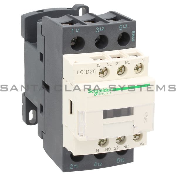 Telemecanique LC1D25U7 Contactor Product Image