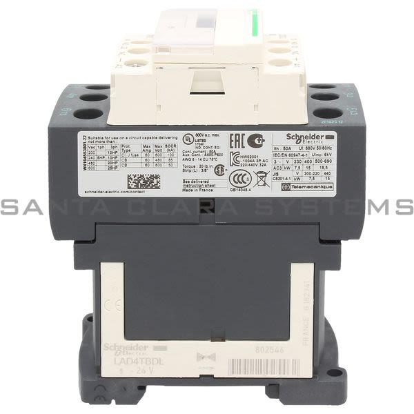 Telemecanique LC1D32BD Contactor Product Image