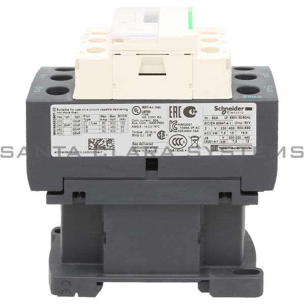 Telemecanique LC1D32U7 Contactor Product Image