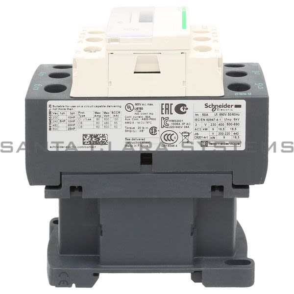 Telemecanique LC1D38B7 Contactor Product Image